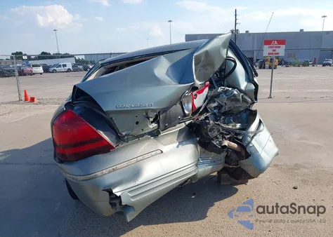 2005 Mercury Grand Marquis Ls/Lse z USA, uszkodzony, nr VIN 2MEFM75W55X643620